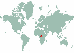 Mandjio in world map