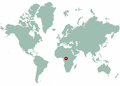 Bossembele Airport in world map