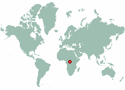 Mobaye Mbanga Airport in world map